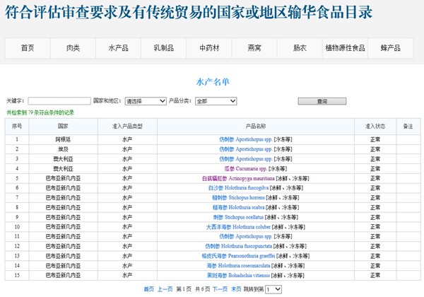 海參進口報關代理